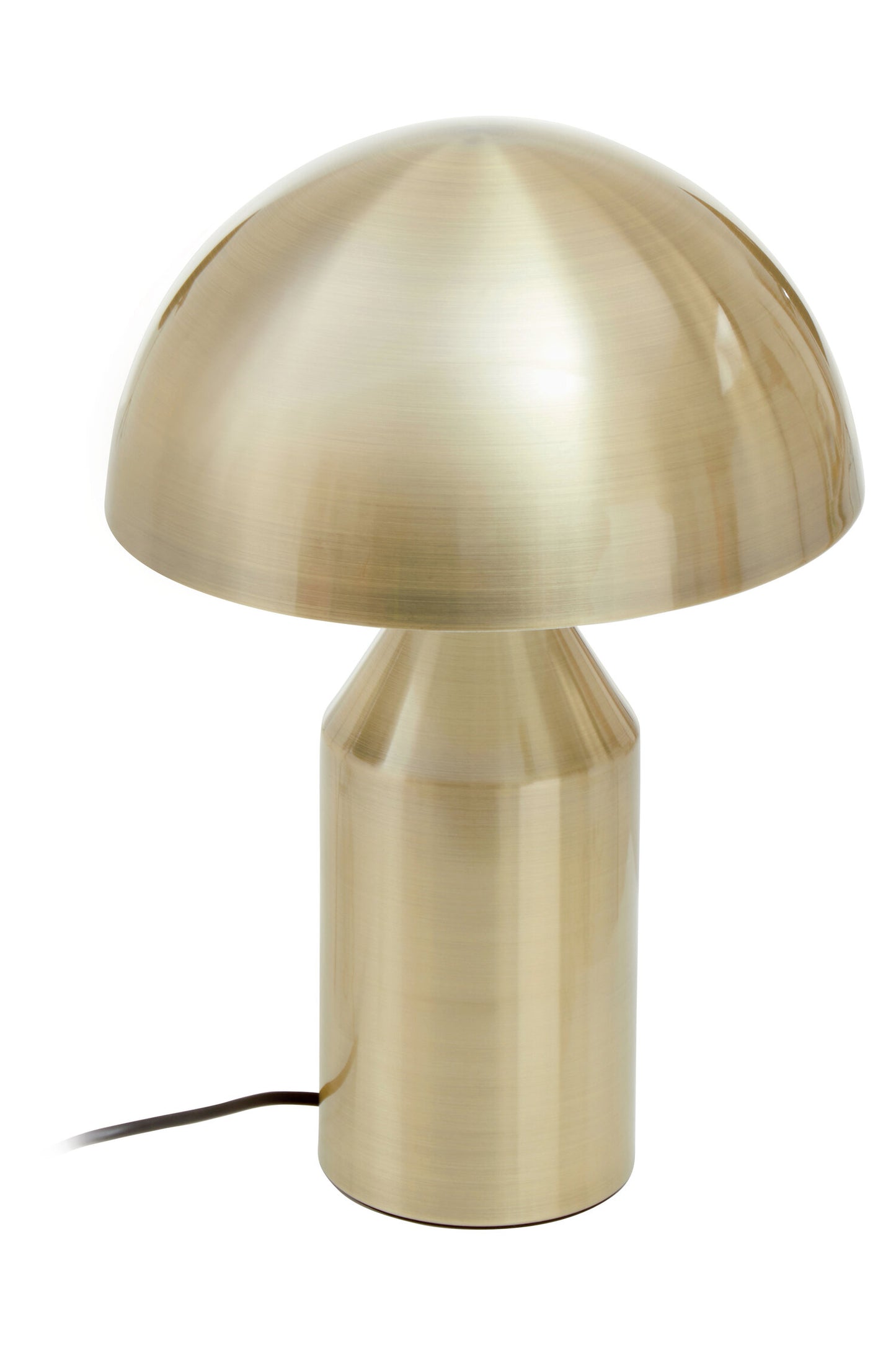 Aris Gold Finish Dome Table Lamp