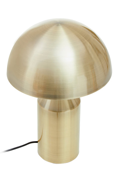 Aris Gold Finish Dome Table Lamp