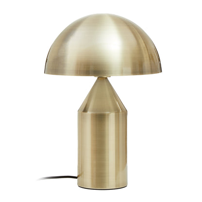 Aris Gold Finish Dome Table Lamp
