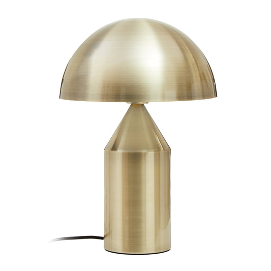 Aris Gold Finish Dome Table Lamp