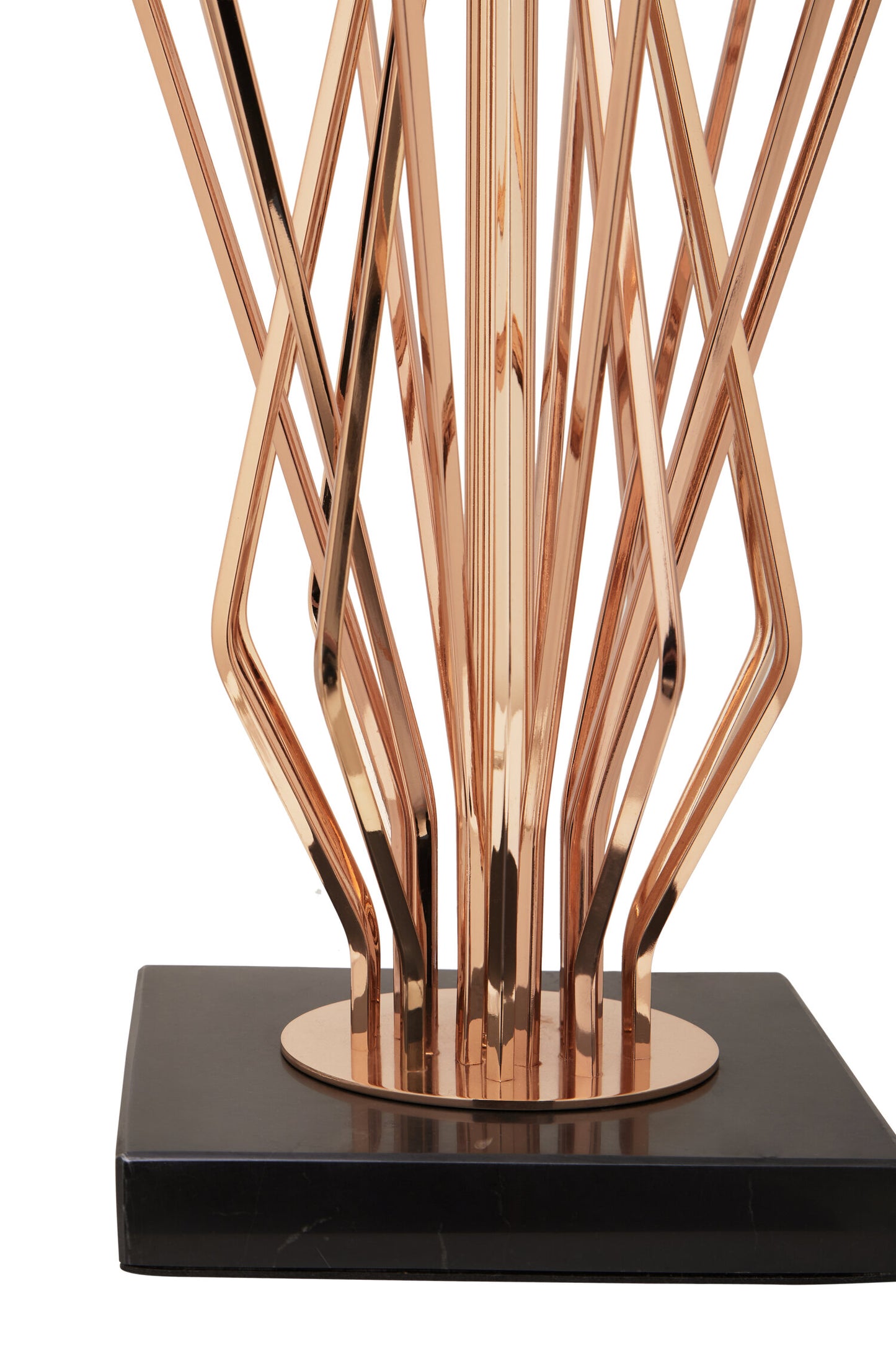 Donatella Townhouse White Shade Modern Table Lamp