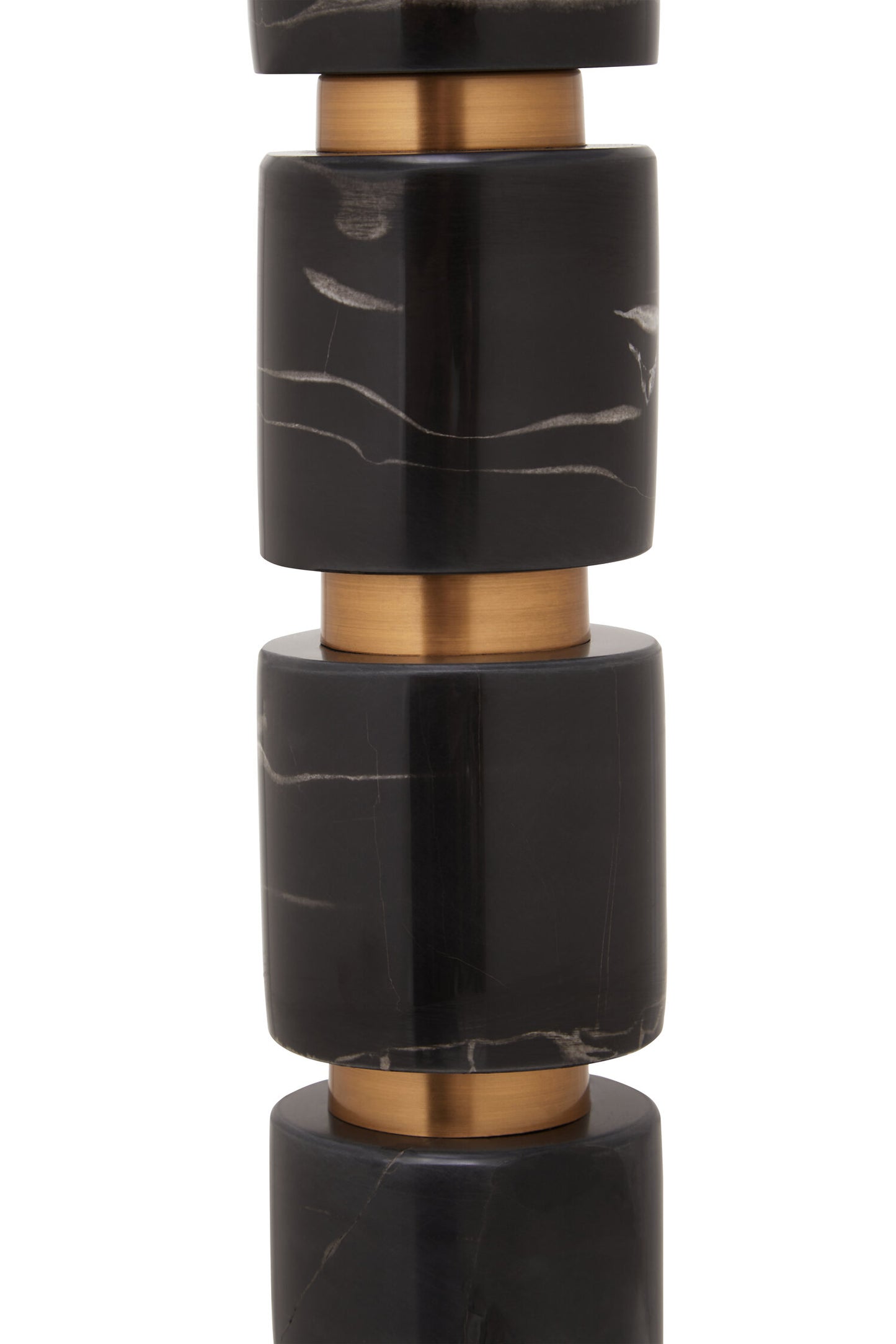 Lucia Grey Fabric Shade Classic Table Lamp