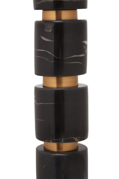 Lucia Grey Fabric Shade Classic Table Lamp