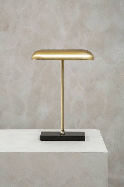 Baron Brass Finish Office Lamp