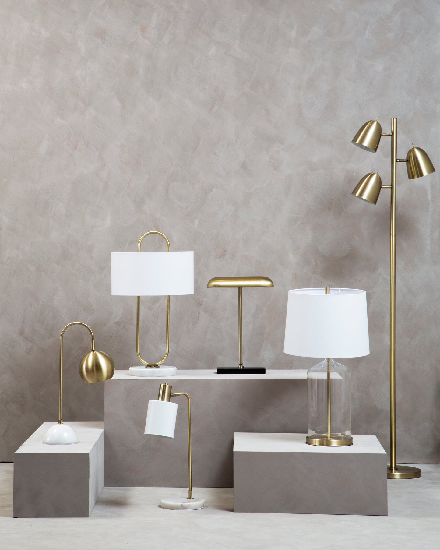 Baron Brass Finish Office Lamp