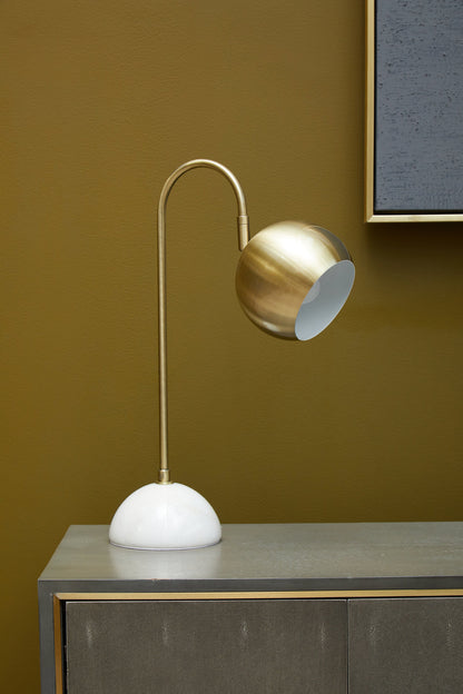 Baron Globe Shaped Office Lamp