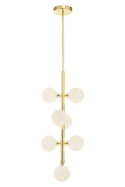 Mack Seven Bulb Industrial Pendant Light