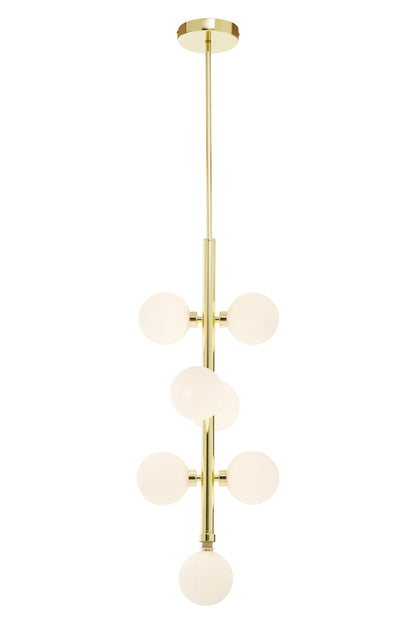Mack Seven Bulb Industrial Pendant Light
