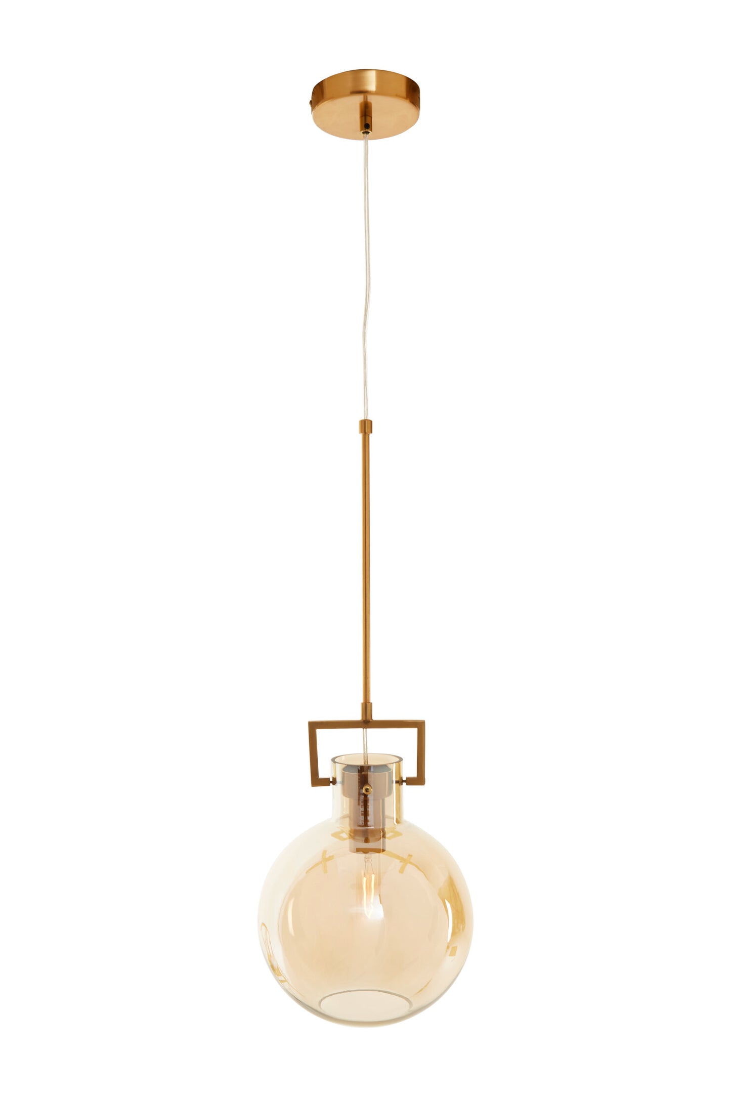 Hendrix Industrial Chic Rounded Pendant Light