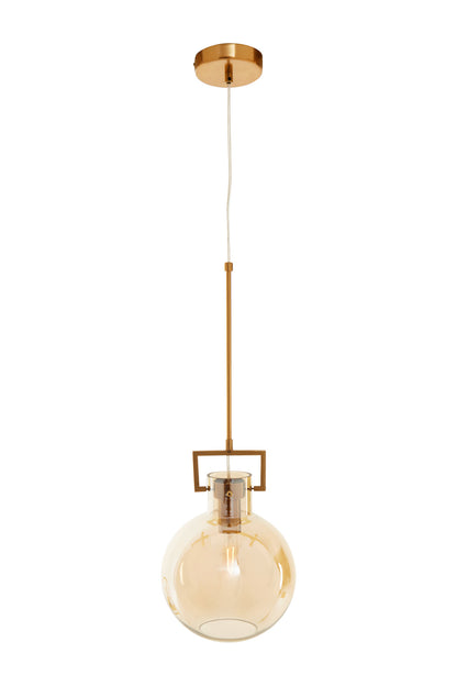Hendrix Industrial Chic Rounded Pendant Light