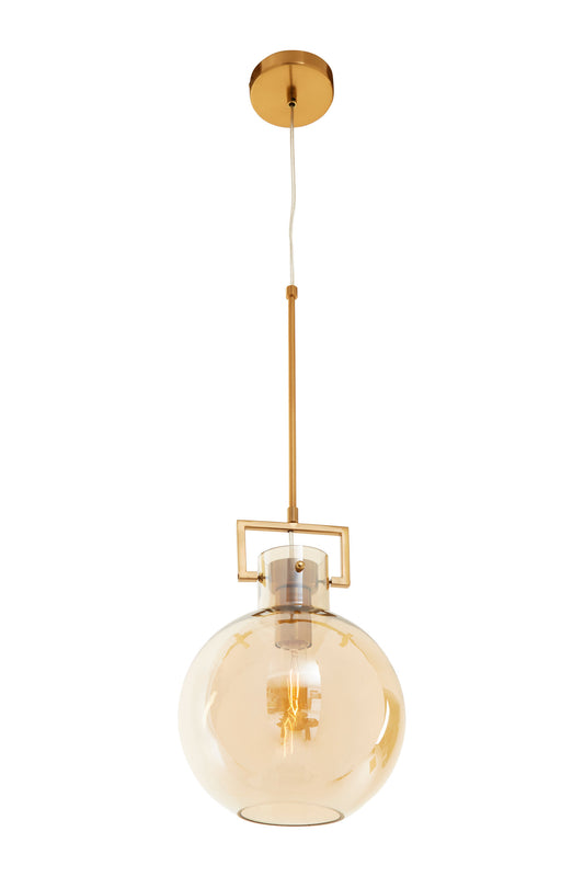 Hendrix Industrial Chic Rounded Pendant Light