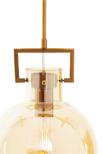 Hendrix Industrial Chic Rounded Pendant Light