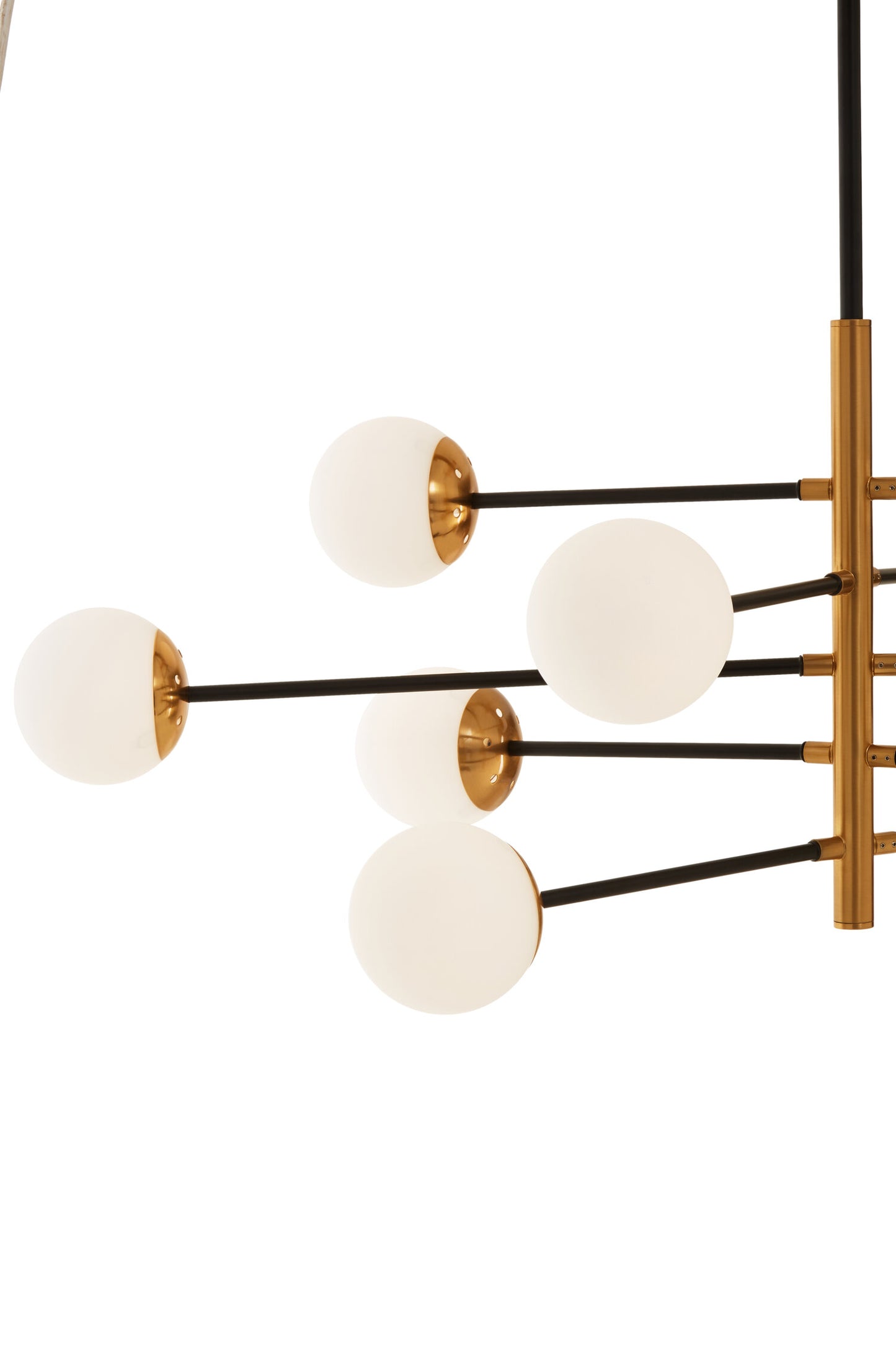 Hendrix Industrial Chic Ten Bulb Pendant Light