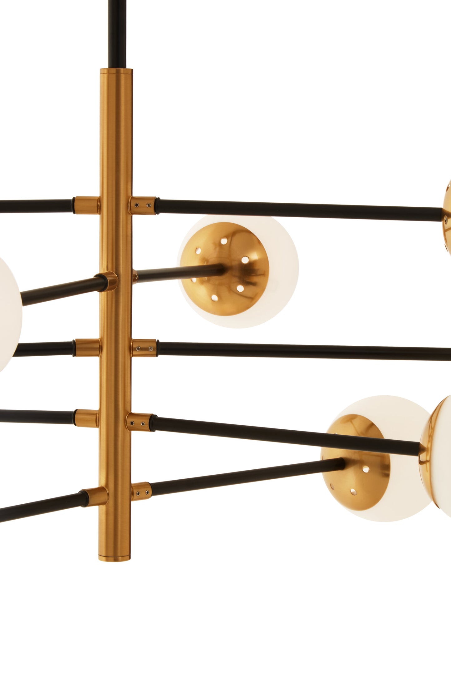 Hendrix Industrial Chic Ten Bulb Pendant Light