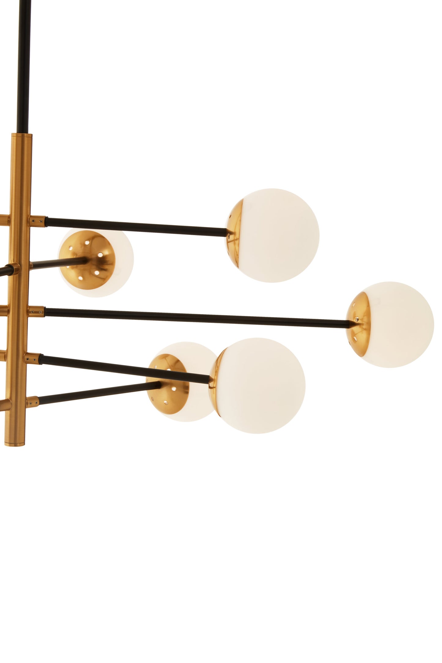 Hendrix Industrial Chic Ten Bulb Pendant Light