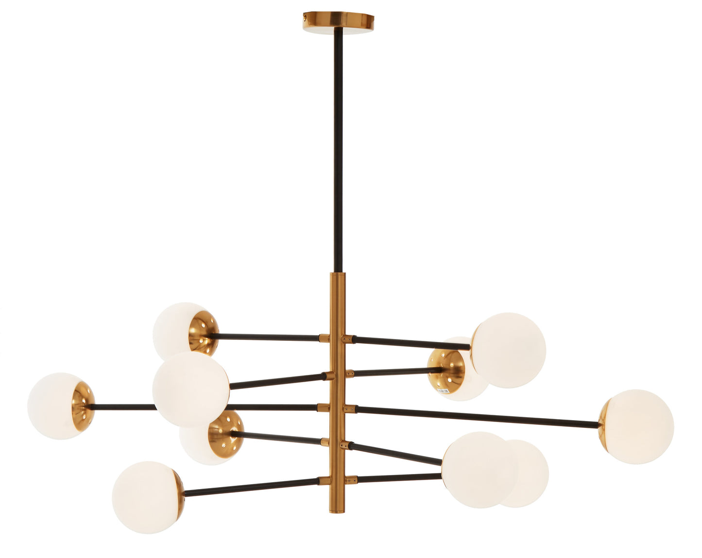 Hendrix Industrial Chic Ten Bulb Pendant Light
