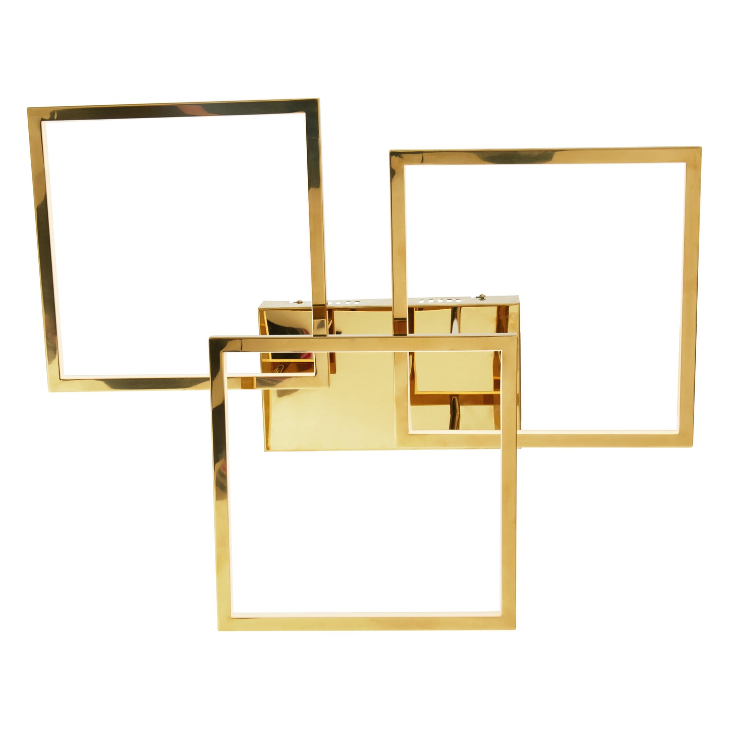 Hendrix Industrial Chic Three Square Ceiling Light | Bali & Blue