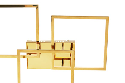 Hendrix Industrial Chic Three Square Ceiling Light