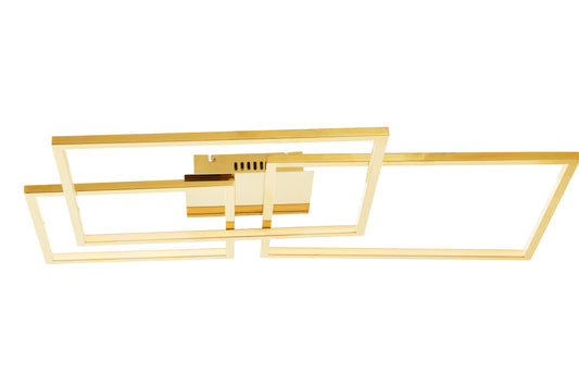 Hendrix Industrial Chic Four Square Ceiling Light | Bali & Blue