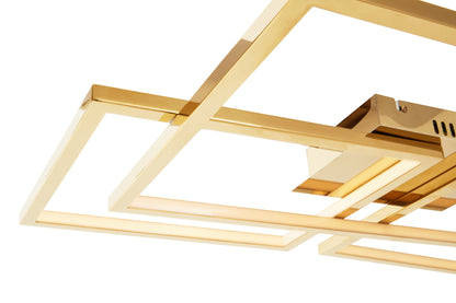 Hendrix Industrial Chic Four Square Ceiling Light