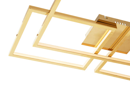 Hendrix Industrial Chic Four Square Ceiling Light