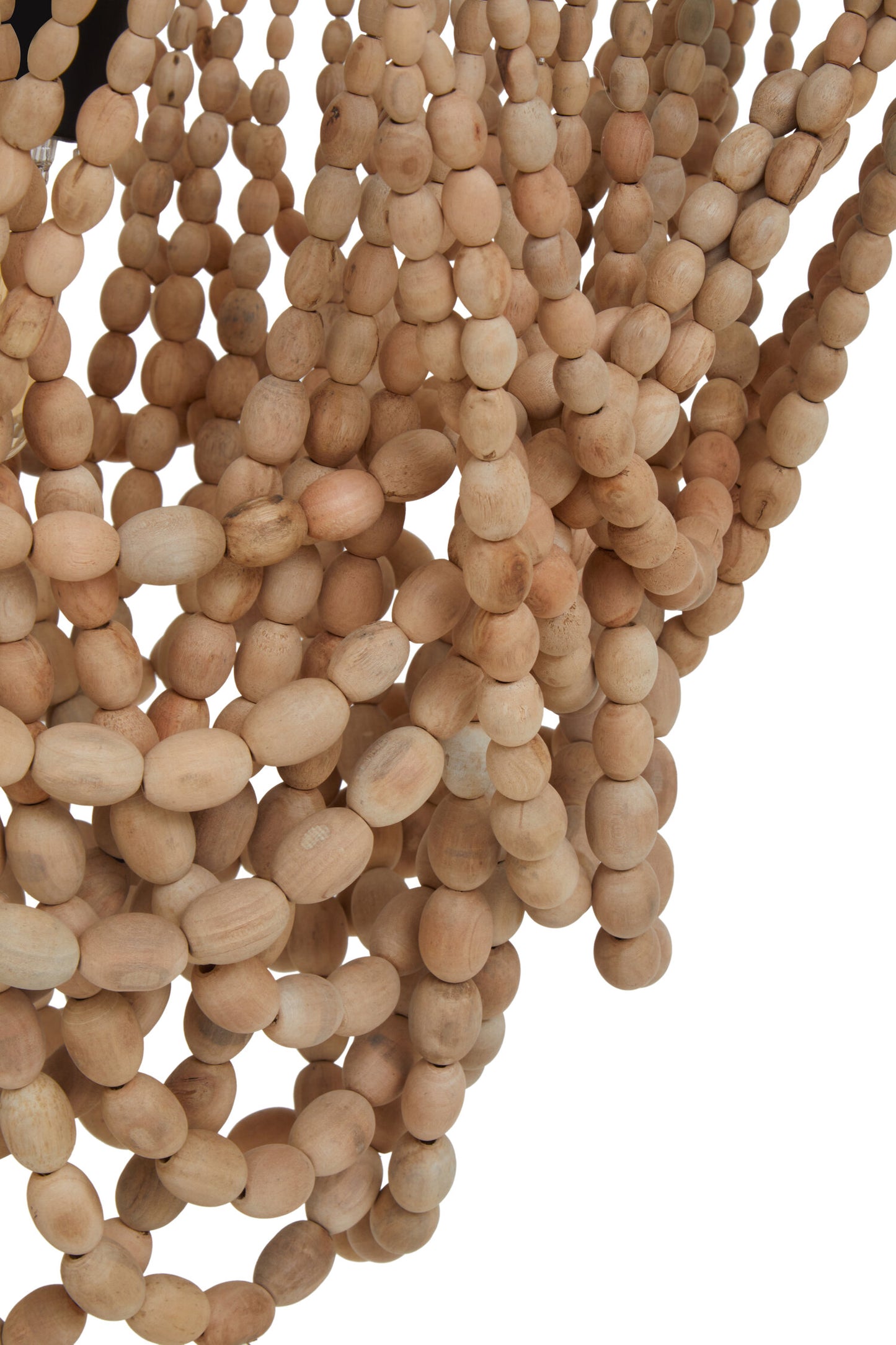 Bayou Wooden Beads Chandelier