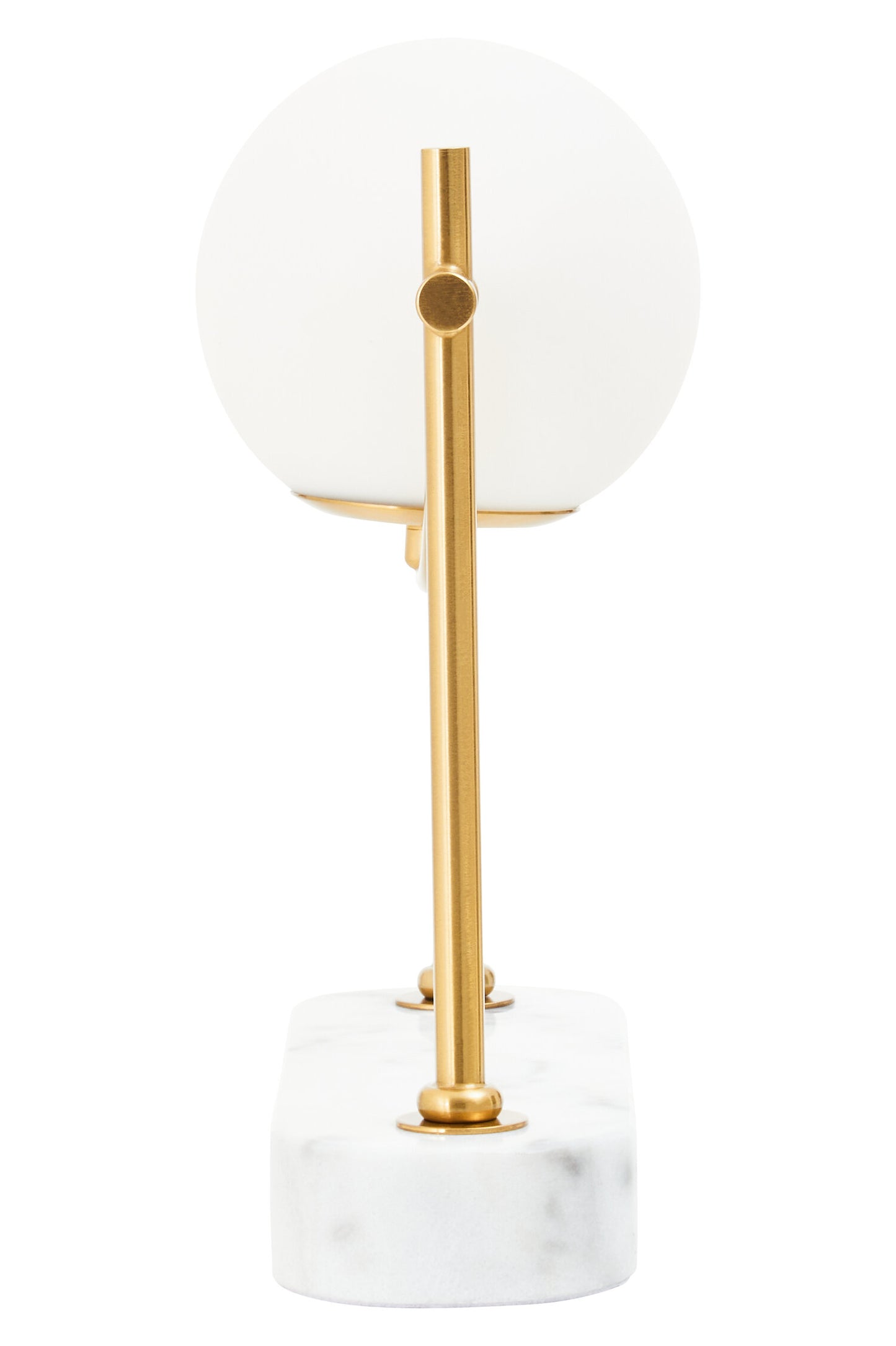 Zara Marble And Gold Orb Table Lamp