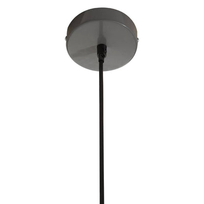 Industrial Grey Metal Pendant Light