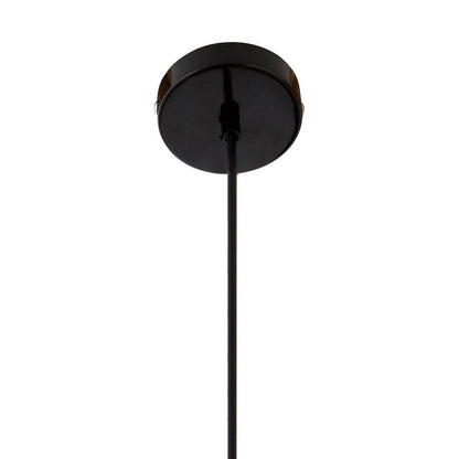 Industrial Black Metal Pendant Light