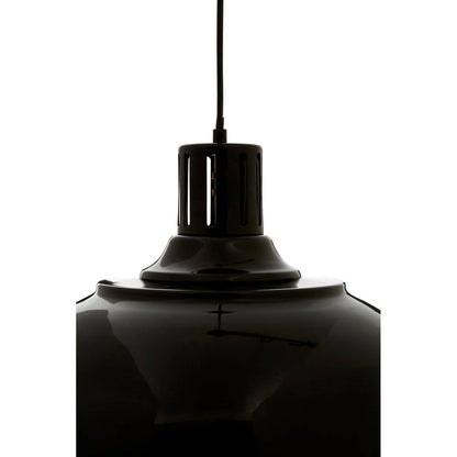 Industrial Black Metal Pendant Light