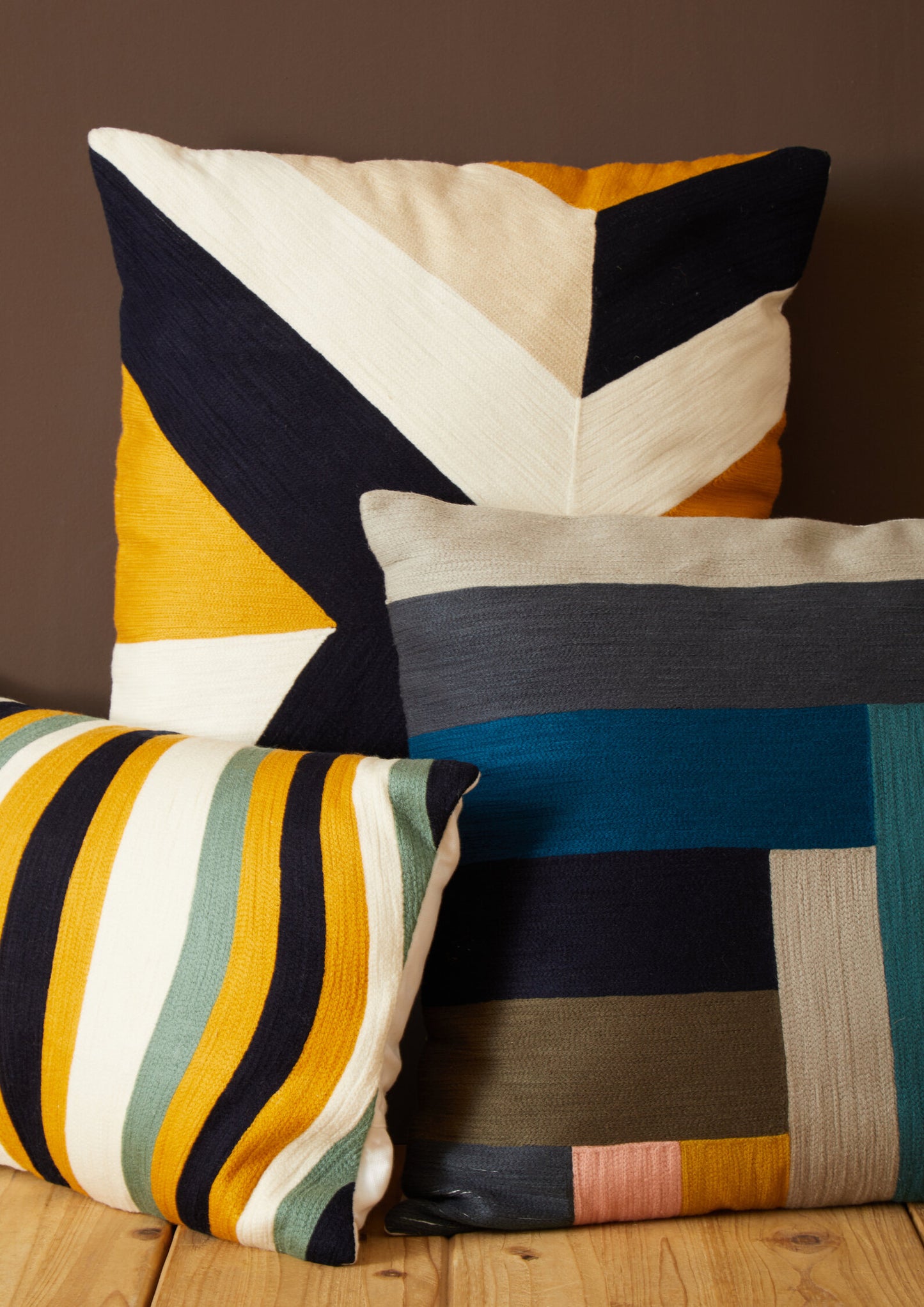 Nomad Ozella Striped Cushion