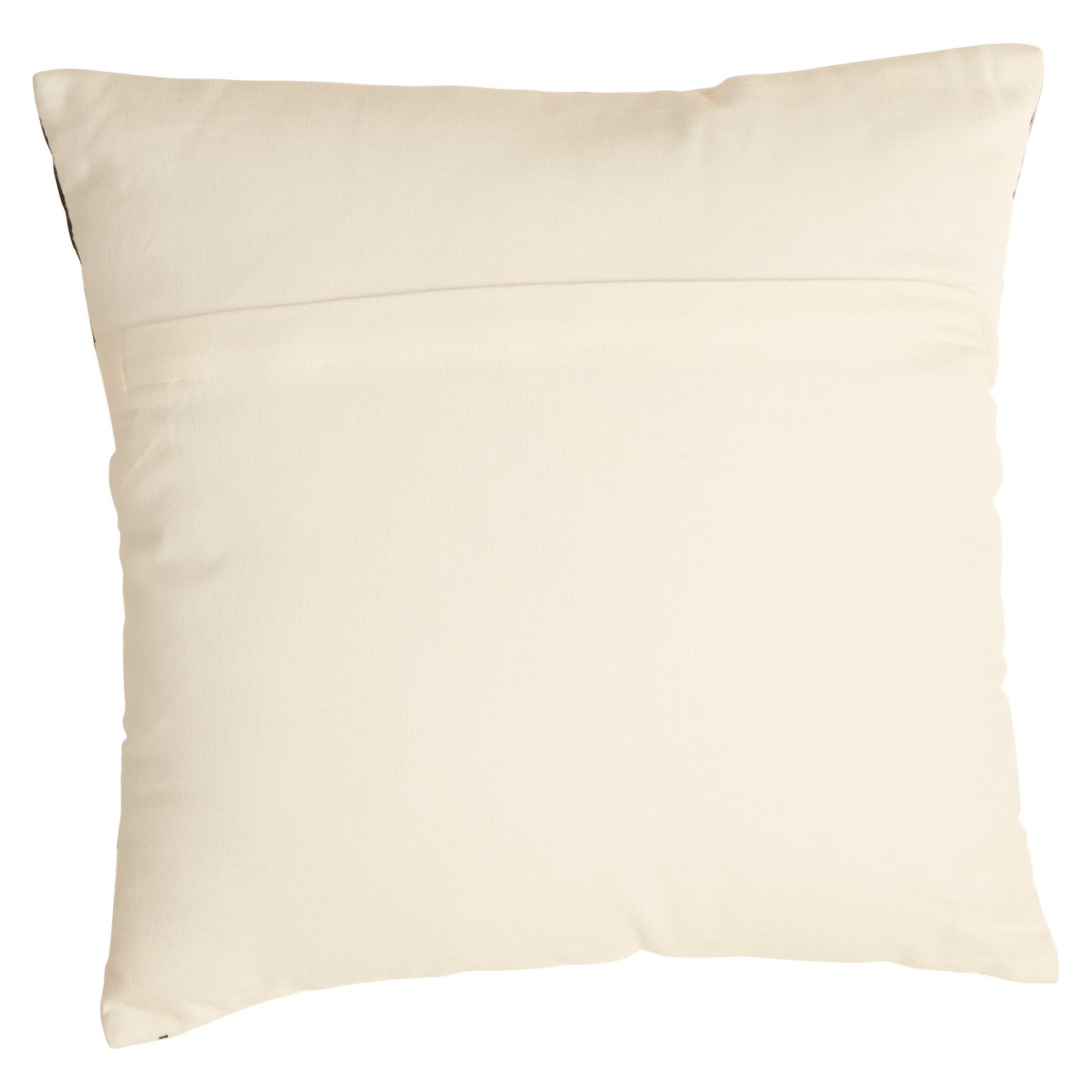 The Edit Black White Embroidered Cushion | Bali & Blue