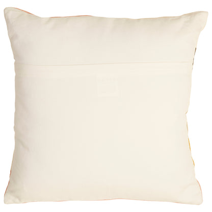Nomad Ozella Colour Block Design Square Cushion | Bali & Blue