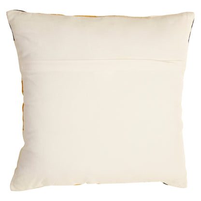 Nomad Ozella Abstract Pattern Embroidered Cushion | Bali & Blue