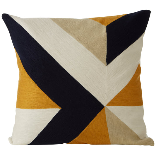 Nomad Ozella Abstract Pattern Embroidered Cushion