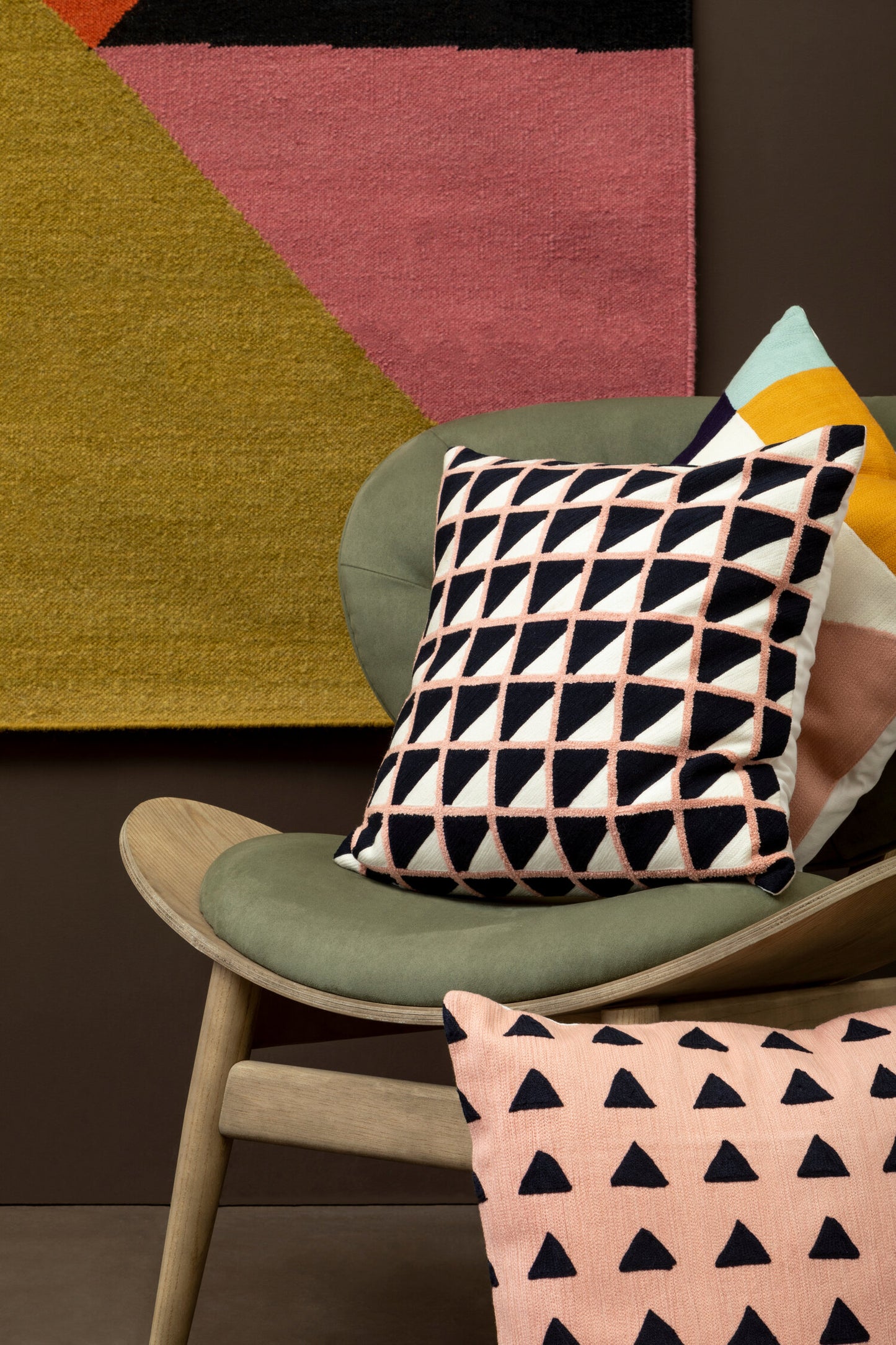 Nomad Ozella Abstract Cushion