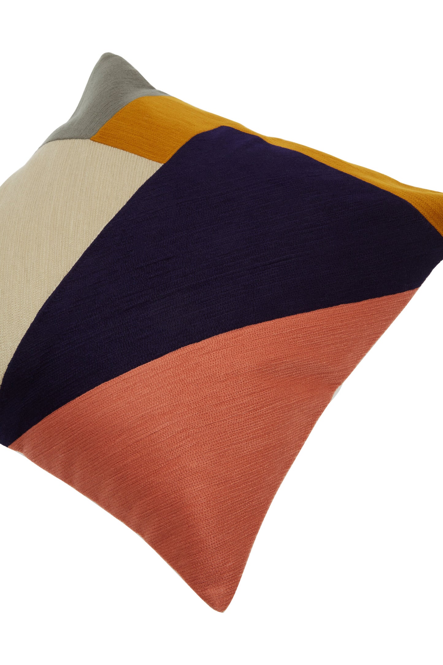 The Edit Abstract Multi Coloured Cushion