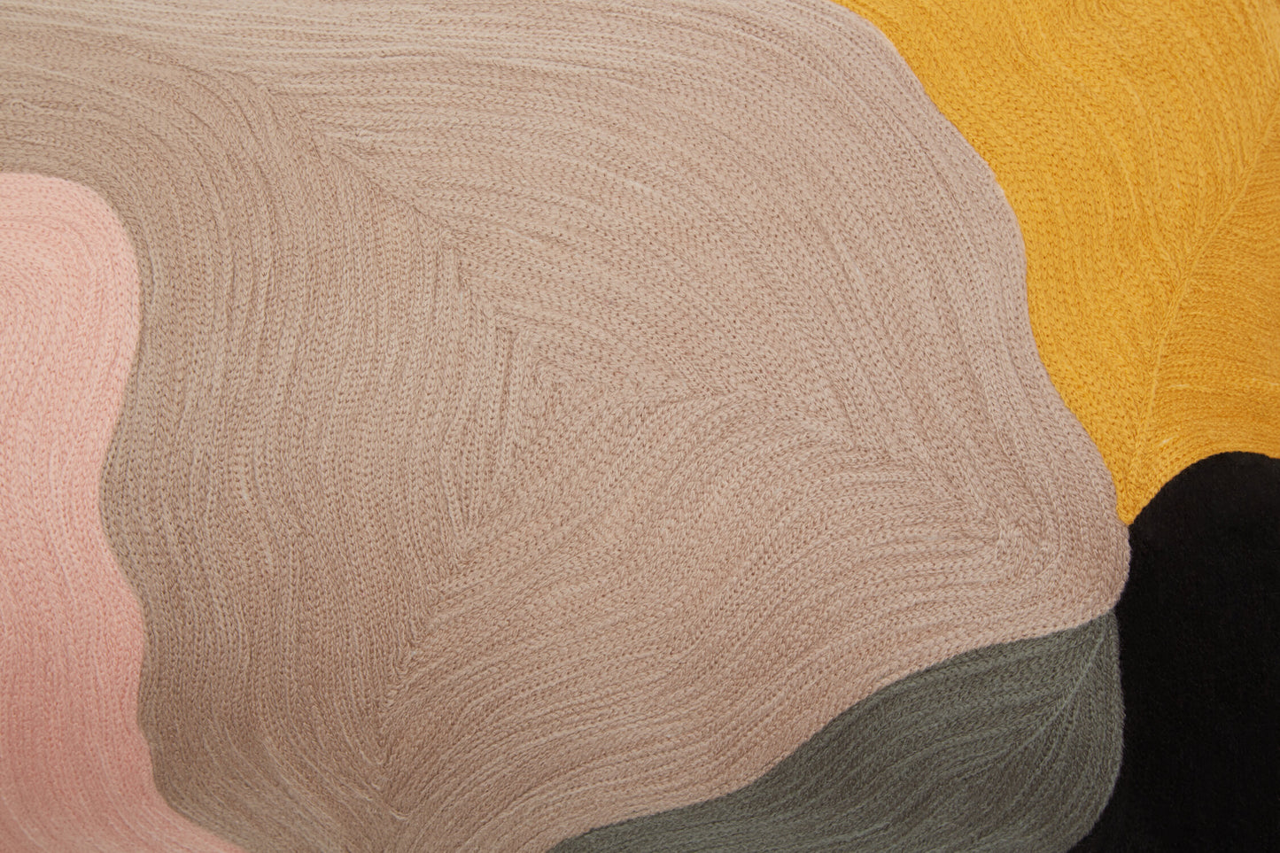 The Edit Multi Coloured Abstract Cushion