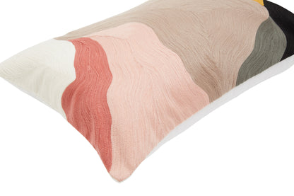The Edit Multi Coloured Abstract Cushion