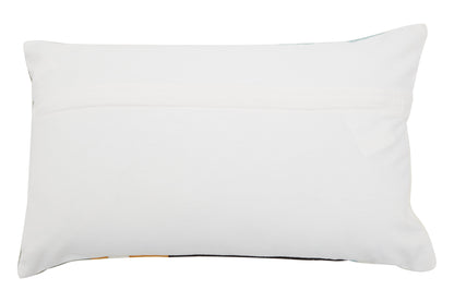 The Edit Multi Colour Rectangular Cushion | Bali & Blue
