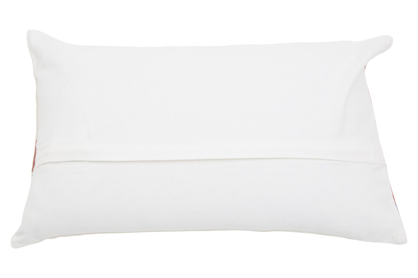 The Edit Curved Pattern Rectangular Cushion | Bali & Blue