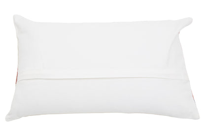 The Edit Curved Pattern Rectangular Cushion | Bali & Blue