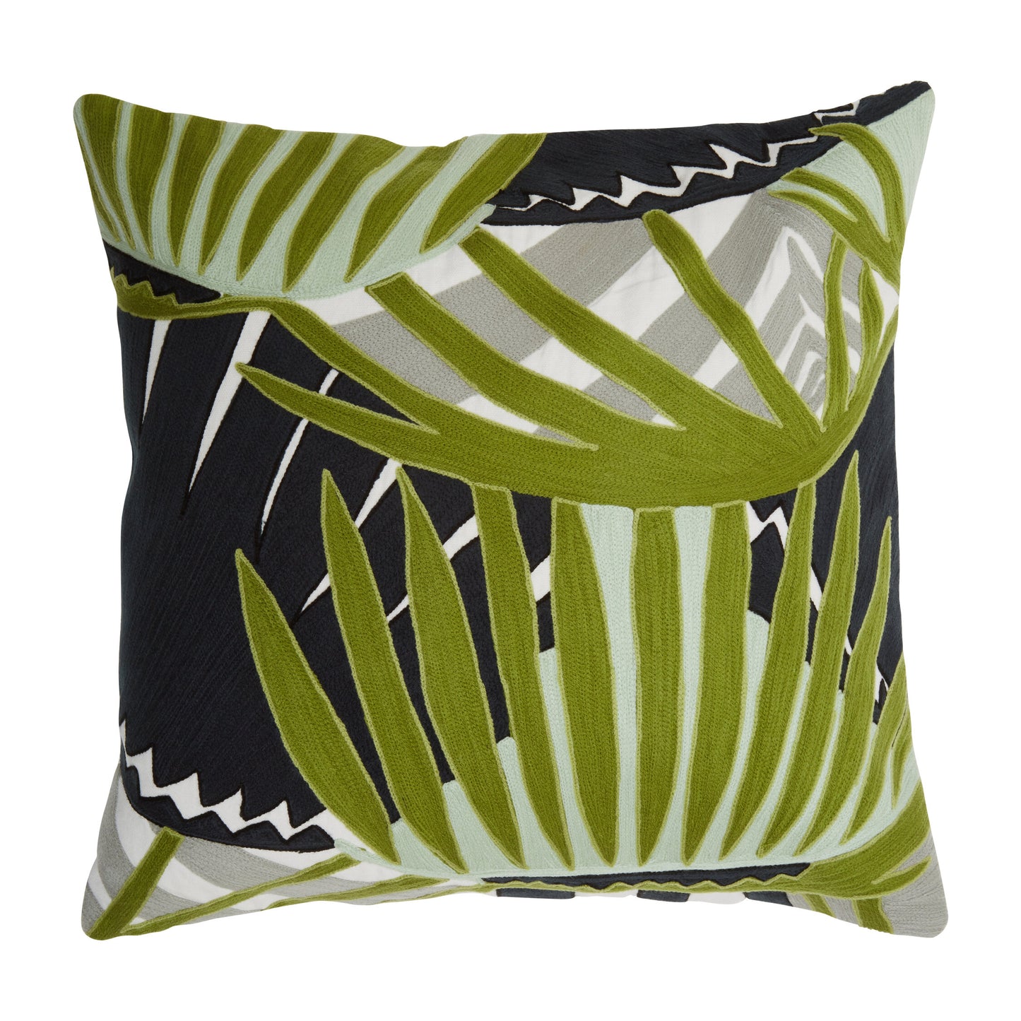The Edit Botanical Green Cushion | Bali & Blue