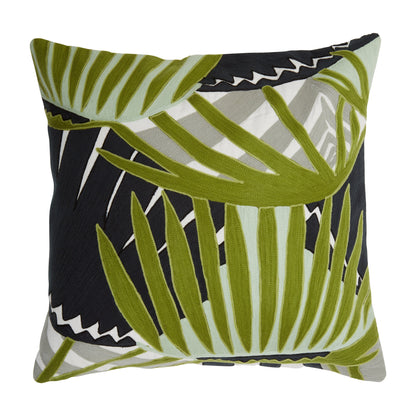 The Edit Botanical Green Cushion | Bali & Blue