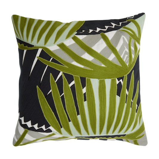 The Edit Botanical Green Cushion | Bali & Blue