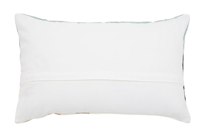 Nomad Ozella Abstract Rectangular Cushion | Bali & Blue