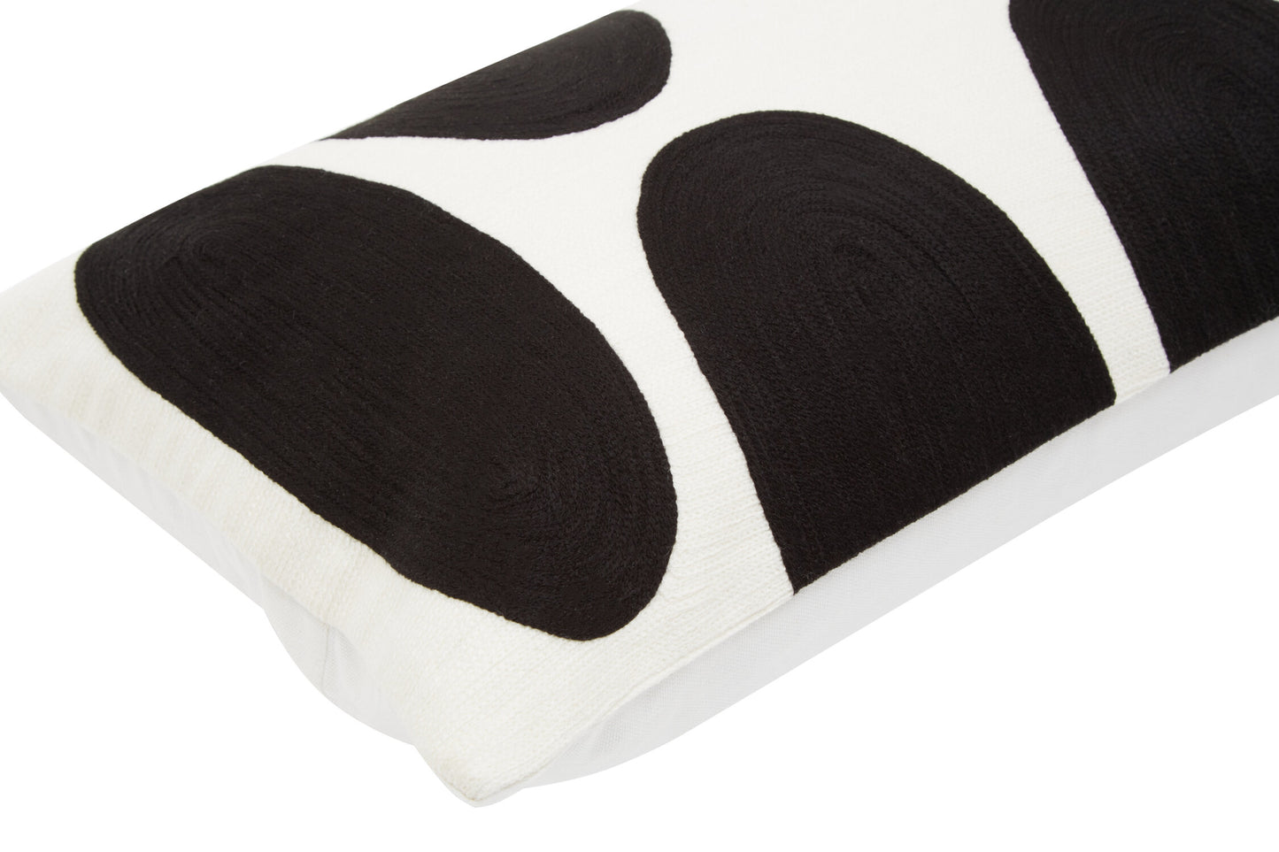Nomad Ozella Monochrome Rectangular Cushion