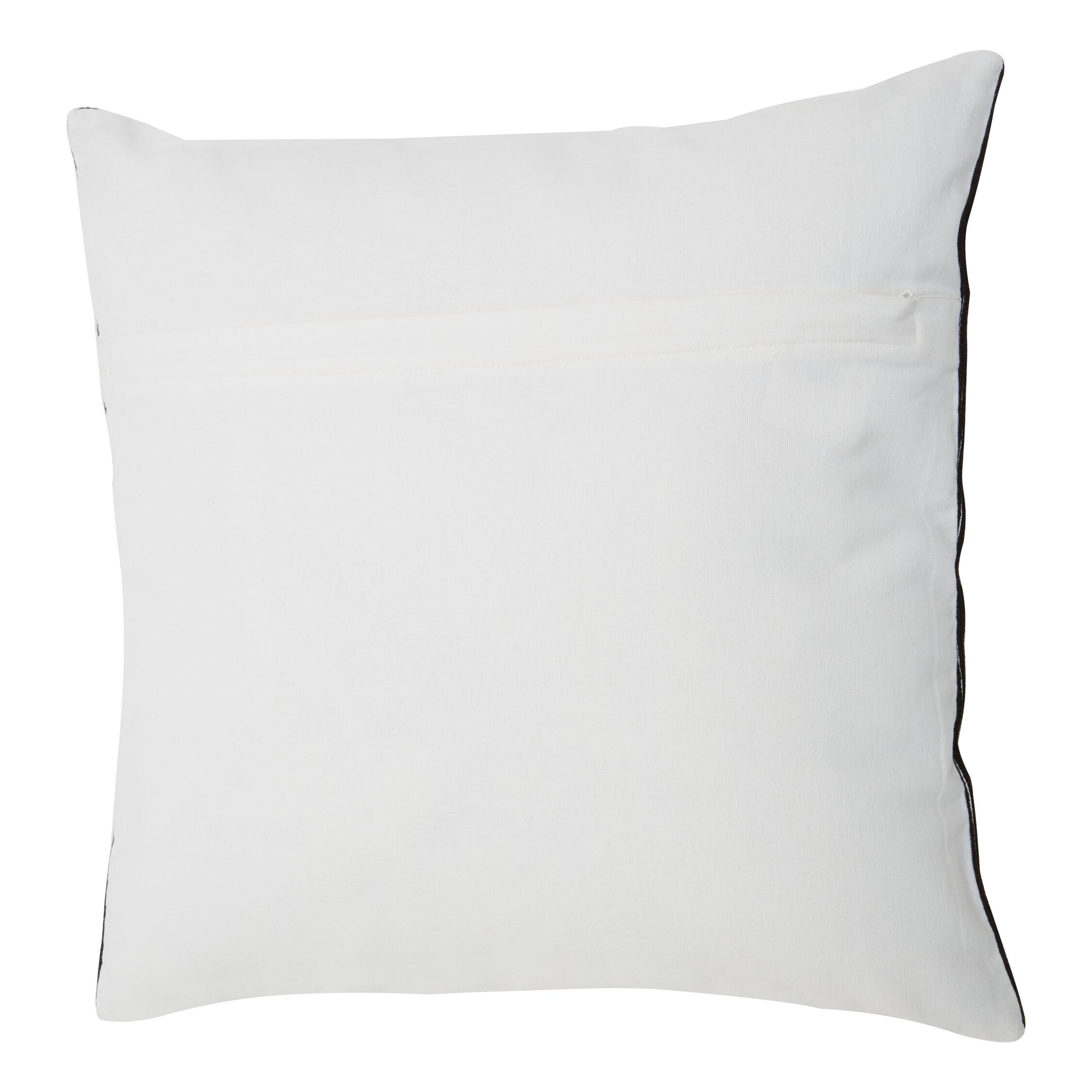 Nomad Ozella Black and White Semi Circular Design Cushion | Bali & Blue