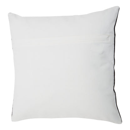 Nomad Ozella Black and White Semi Circular Design Cushion | Bali & Blue