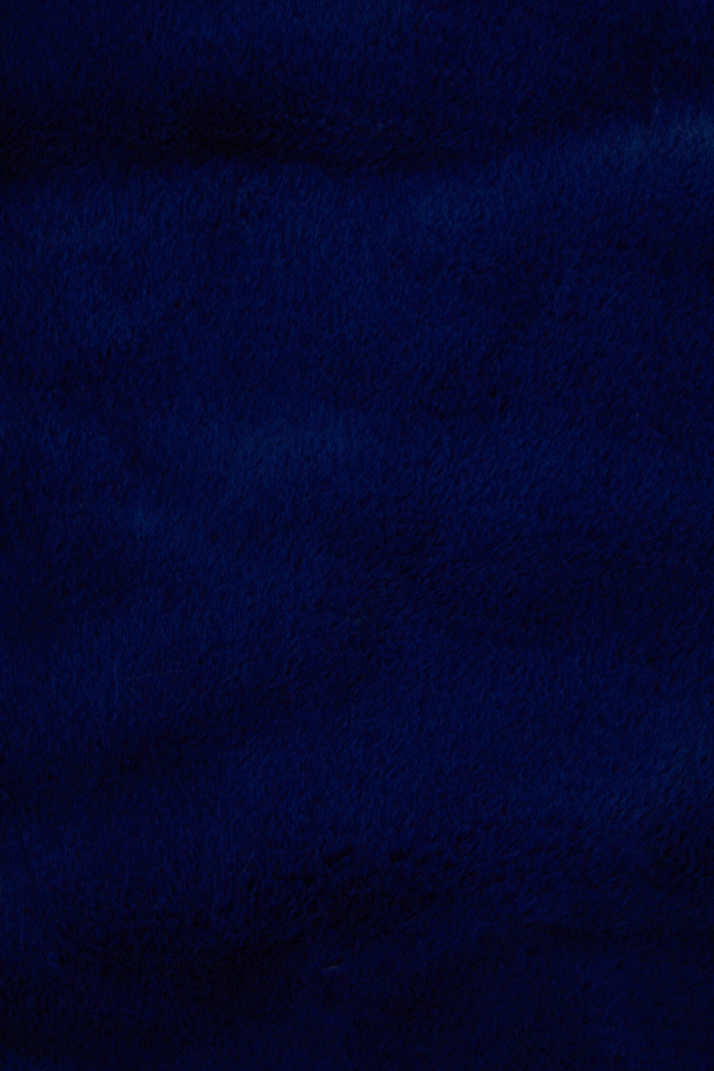 Nomad Lamina Navy Blue Faux Fur Throw
